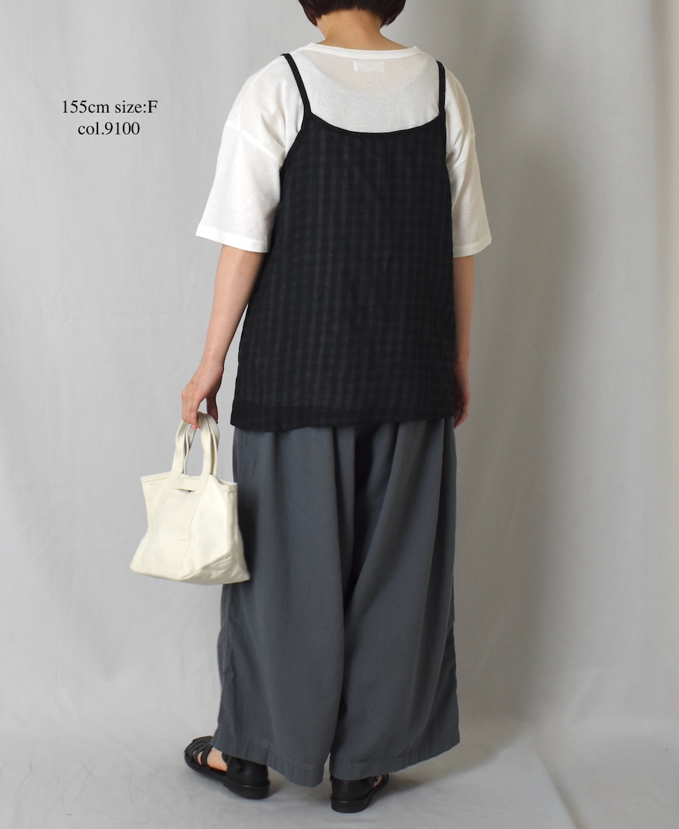 ●GNSL25052(Tシャツ) GEORETTE JERSEY CREW-NECK T-SHIRT