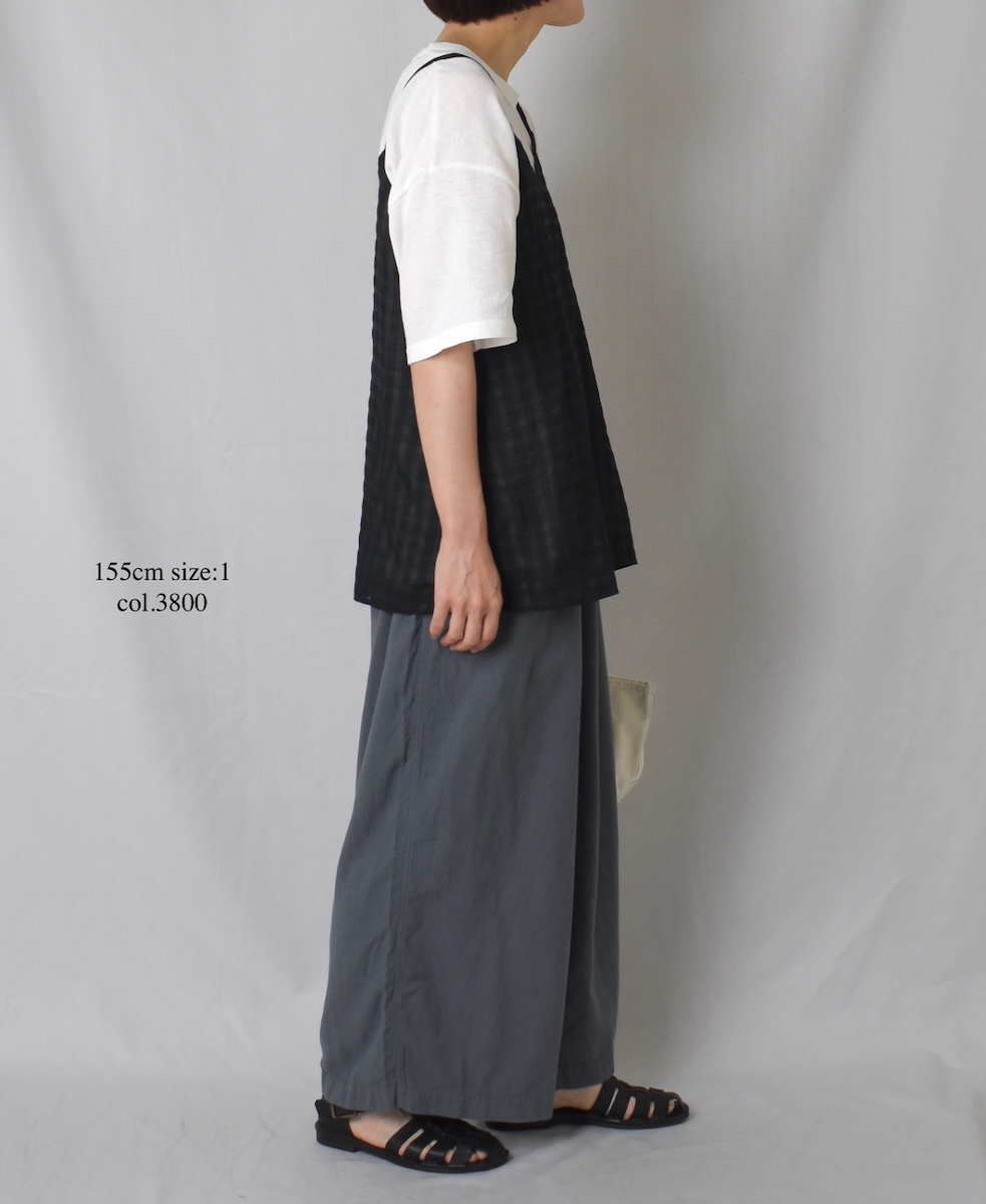 アグメントパンツ　Mサイズ2枚 INAM2505G3D(パンツ) 30s GAUZE OVERDYE UTILITY GATHERED EASY