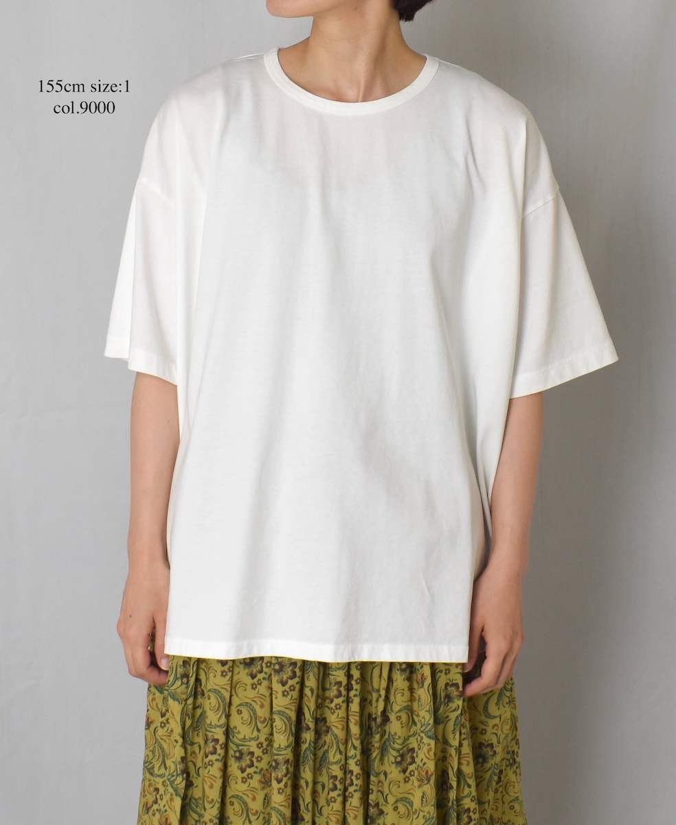 RNMDS2501(Tシャツ) COTTON JERSEY CREW-NECK T-SHIRT