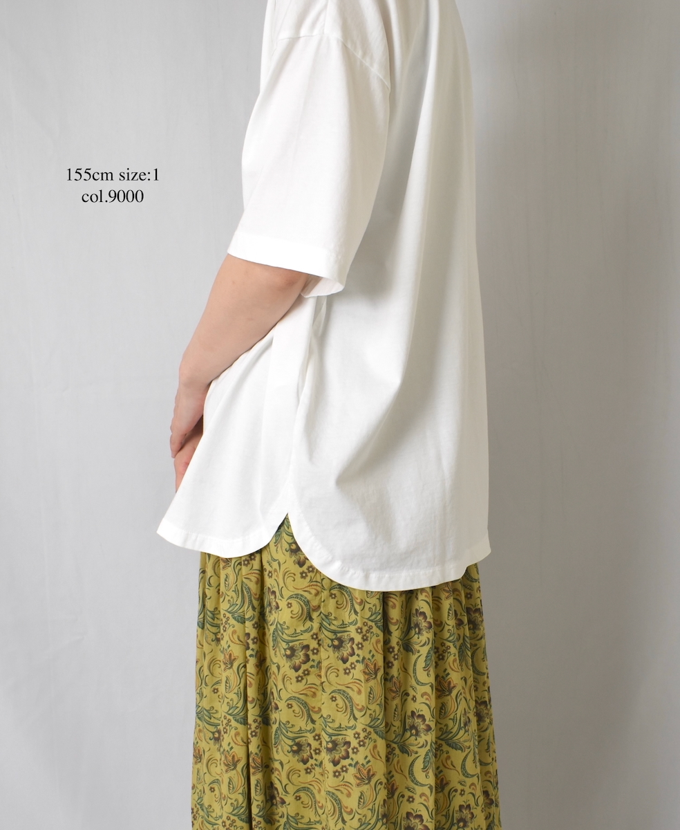 RNMDS2501(Tシャツ) COTTON JERSEY CREW-NECK T-SHIRT