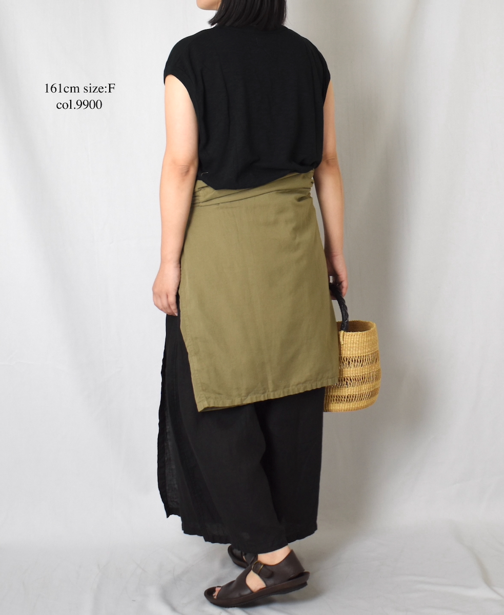 GNSL24043 (Tシャツ) SLUB VINTAGE CREW-NECK FRENCH/SL LONG SHIRT