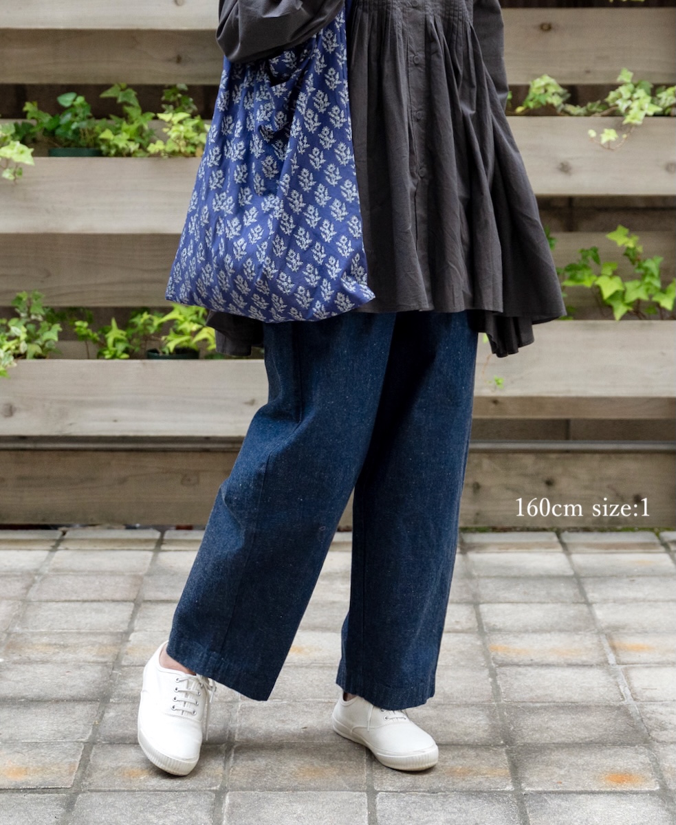 GNMDS2501OWD(パンツ) 9.5oz ONE WASH DENIM 2TUCK TAPERED EASY PANTS