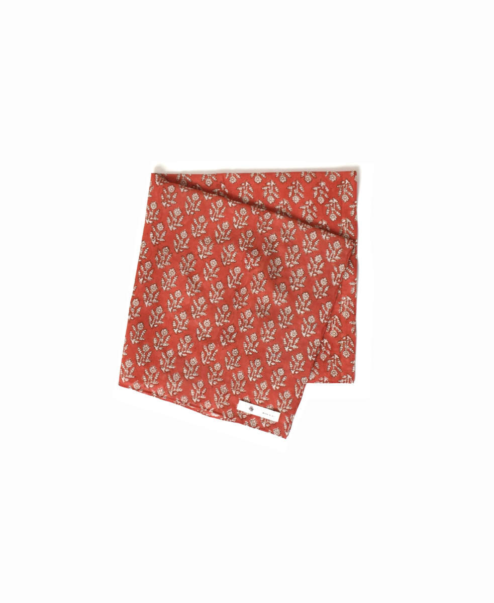 ZMD0408(スカーフ) BLOCK PRINT SCARF