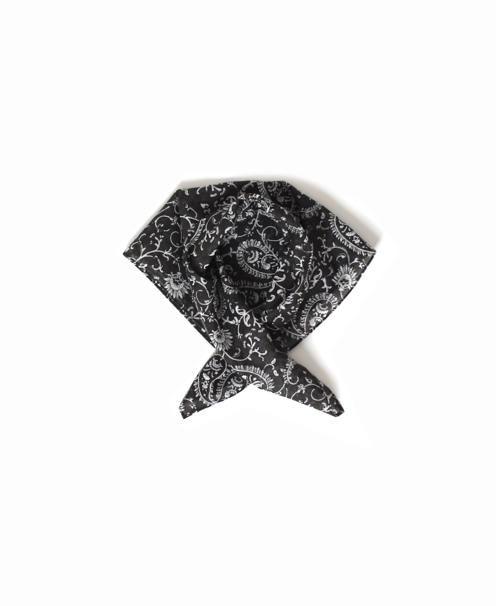 ZMD0408(スカーフ) BLOCK PRINT SCARF