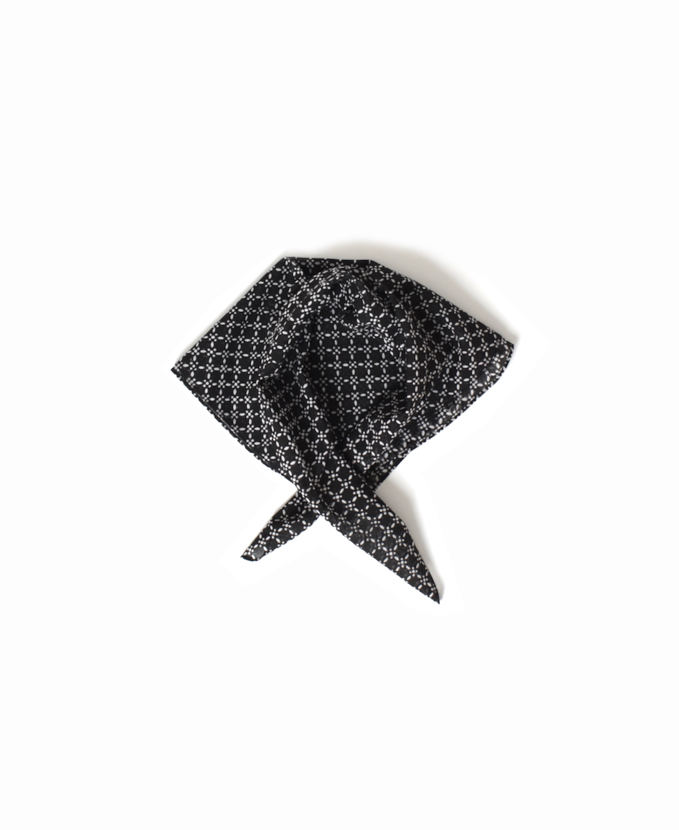 ZMD0408(スカーフ) BLOCK PRINT SCARF