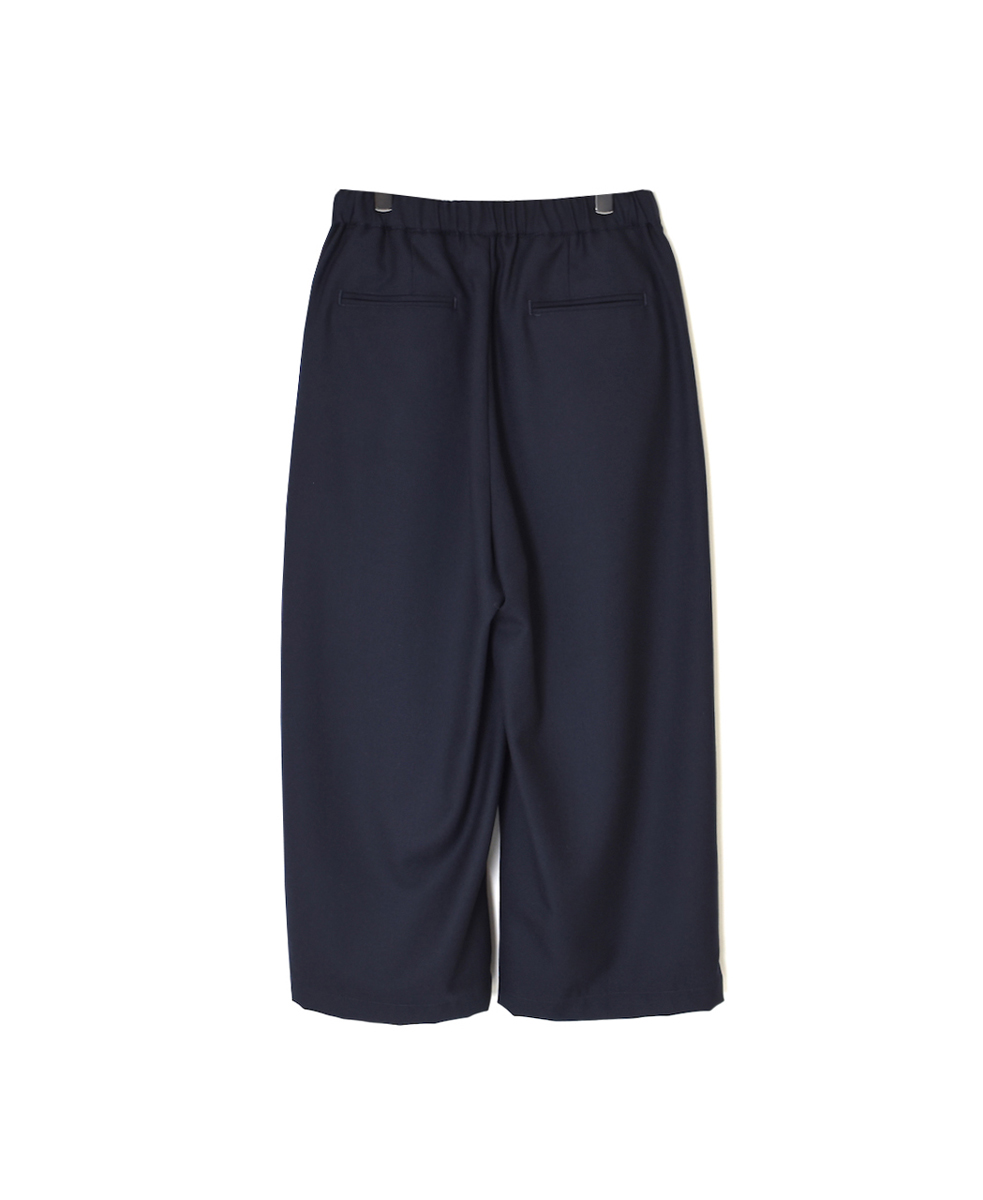 GNMDS2502WS(パンツ) WORSTED SERGE 2TUCK WIDE EASY PANTS