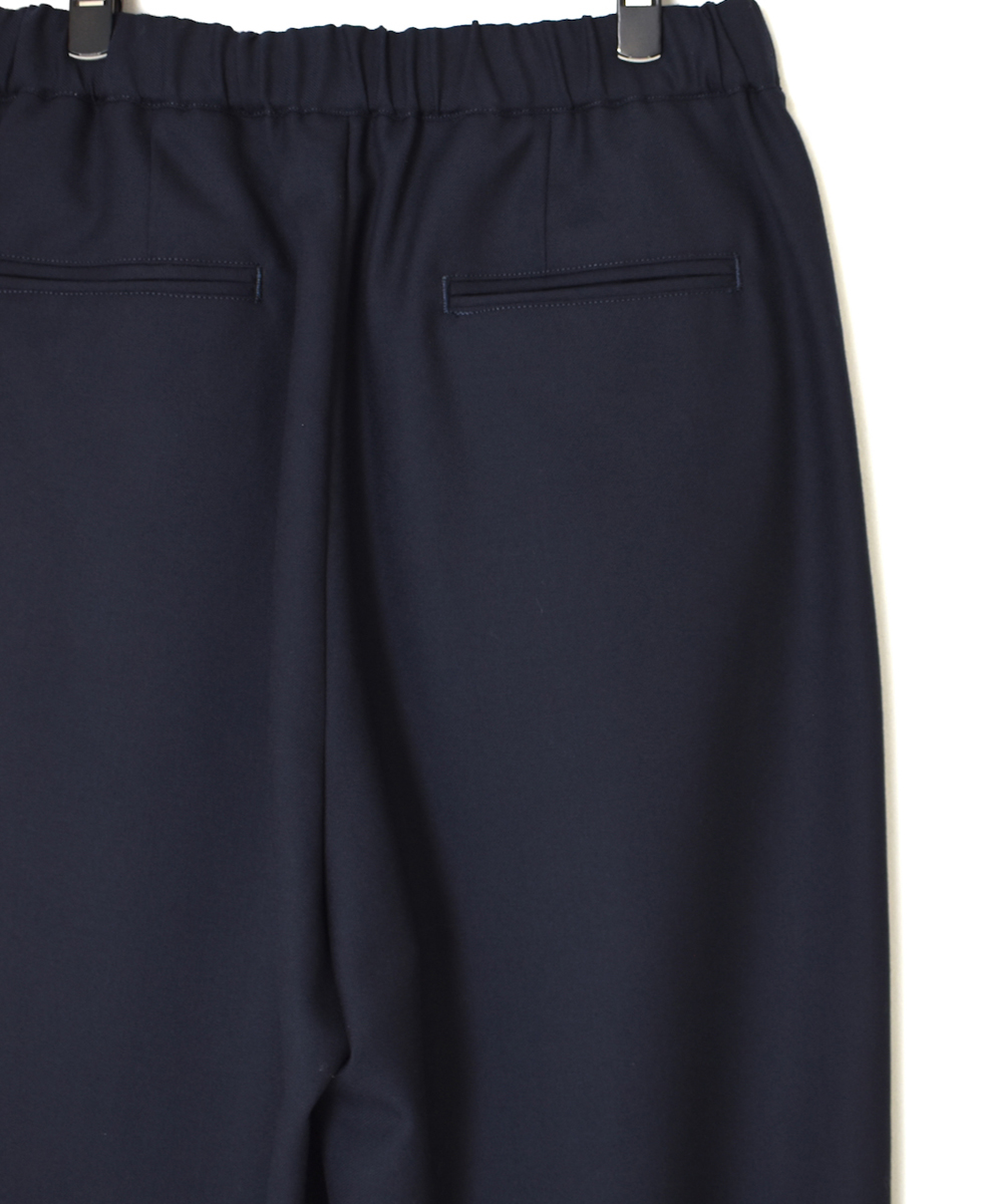 GNMDS2502WS(パンツ) WORSTED SERGE 2TUCK WIDE EASY PANTS
