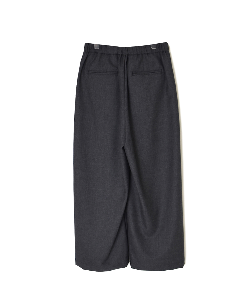 GNMDS2502WS(パンツ) WORSTED SERGE 2TUCK WIDE EASY PANTS