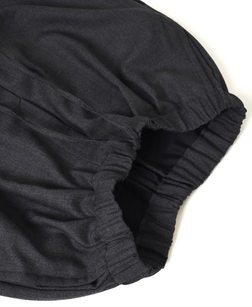 GNMDS2502WS(パンツ) WORSTED SERGE 2TUCK WIDE EASY PANTS