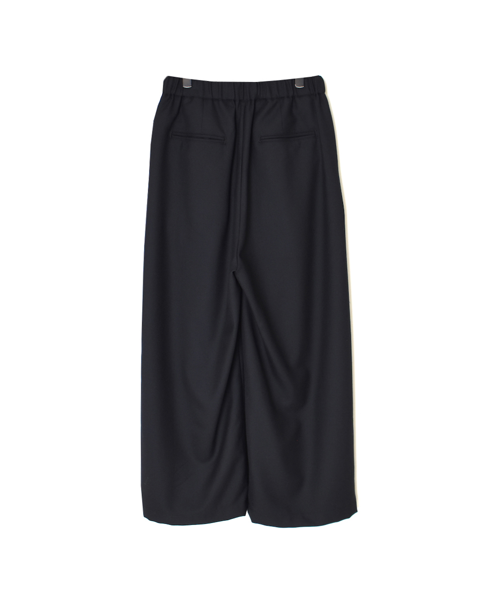 GNMDS2502WS(パンツ) WORSTED SERGE 2TUCK WIDE EASY PANTS