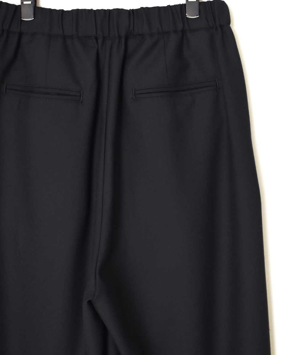GNMDS2502WS(パンツ) WORSTED SERGE 2TUCK WIDE EASY PANTS