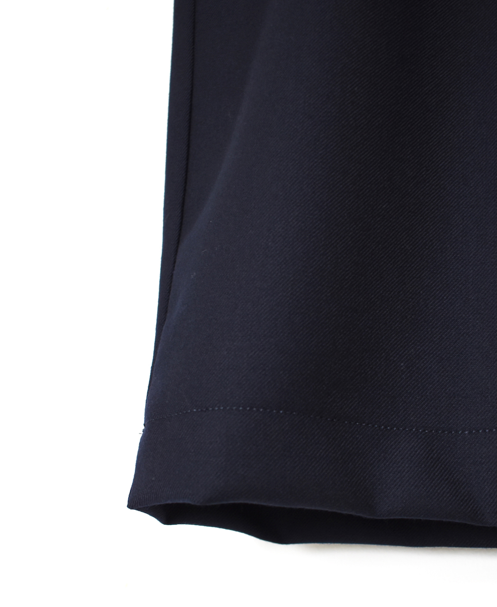 GNMDS2501WS(パンツ) WORSTED SERGE 2TUCK TAPERED EASY PANTS