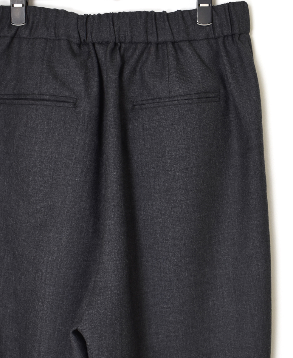 GNMDS2501WS(パンツ) WORSTED SERGE 2TUCK TAPERED EASY PANTS