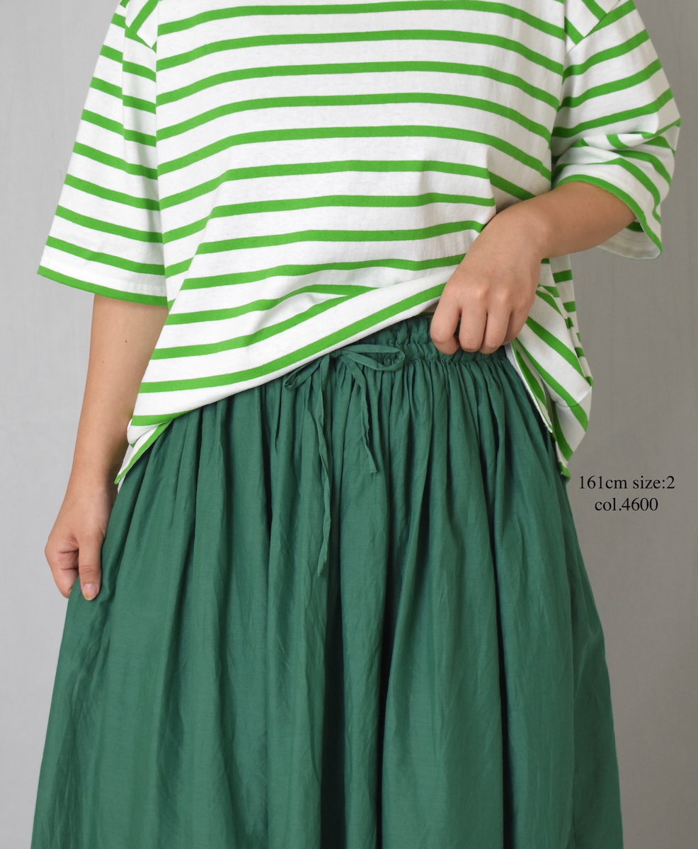 NSL25064(スカート) VOIL LACE GATHERED SKIRT