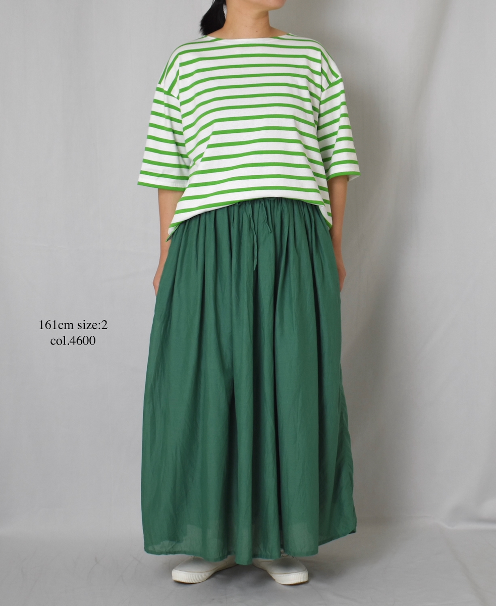 NSL25064(スカート) VOIL LACE GATHERED SKIRT