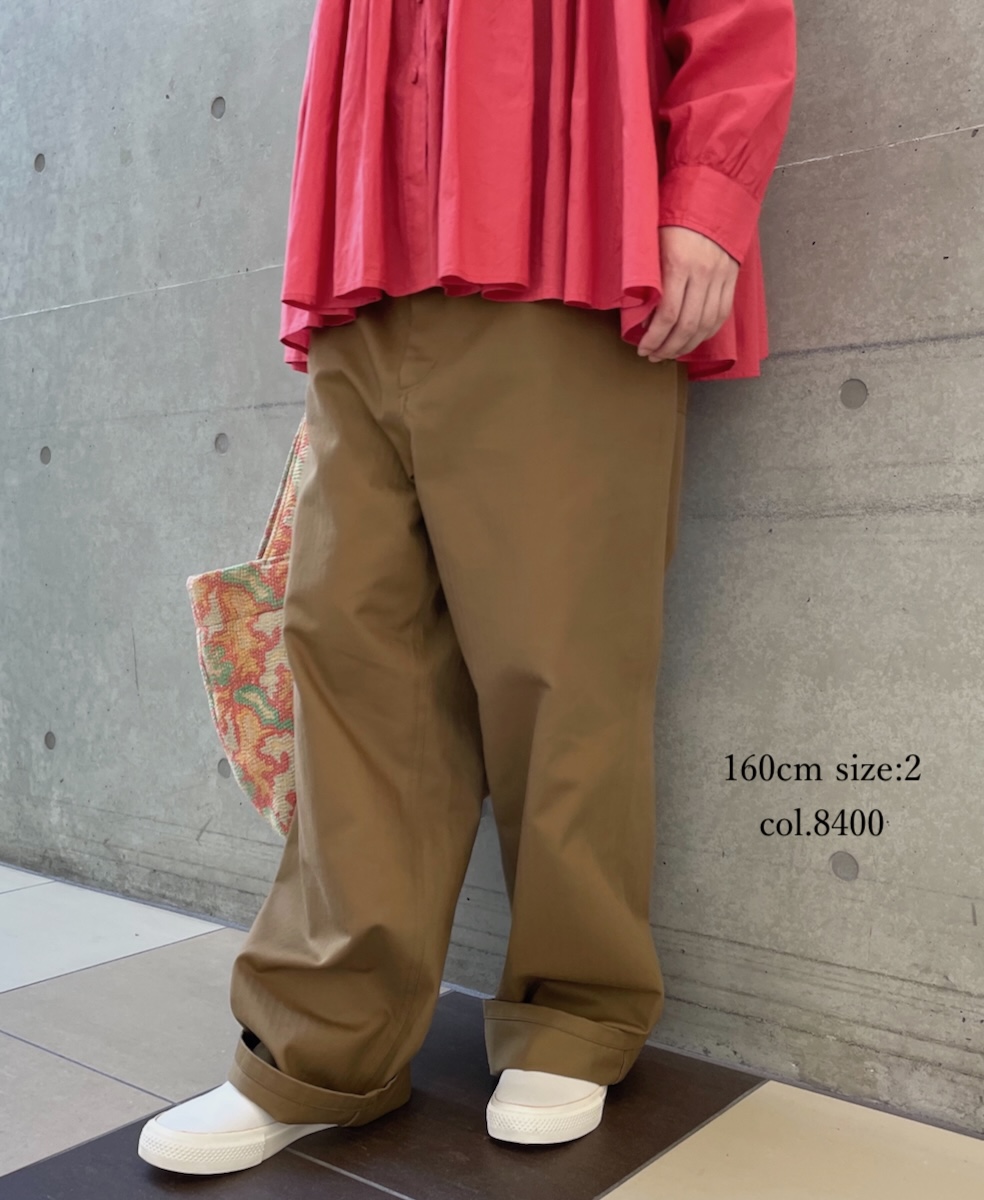GNAM2551(パンツ) ORGANIC COTTON HERRINGBONE WORK PANTS