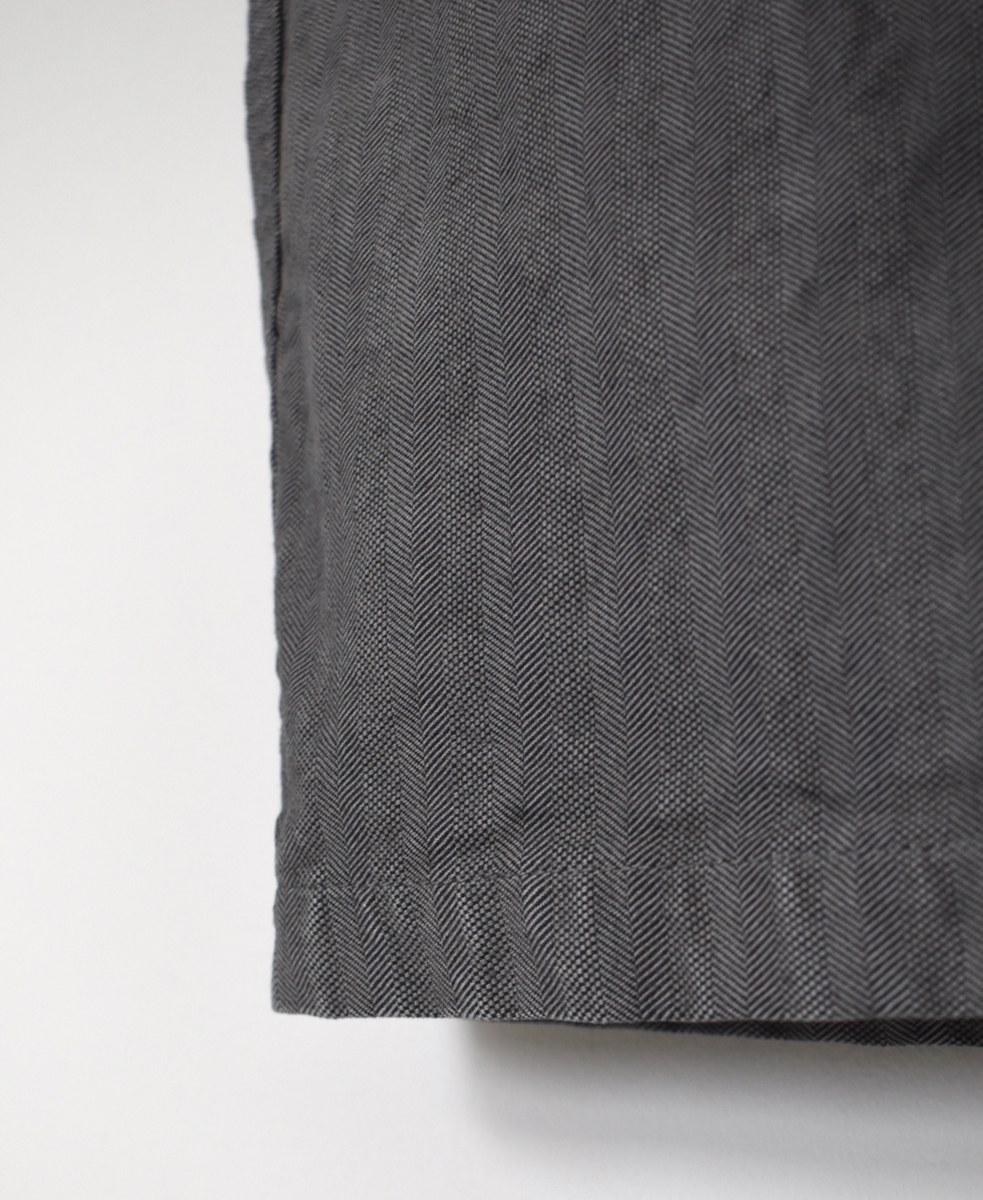NAM2581HR(パンツ) HEAVY WEIGHT COTTON HERRINGBONE ONE-TUCK PANTS