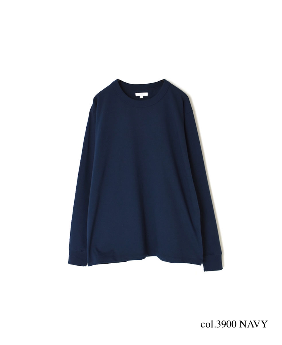 NFA2351 (Tシャツ) COTTON JERSEY CREW NECK OVERSIZE L/SL T-SHIRT WITH CUFF
