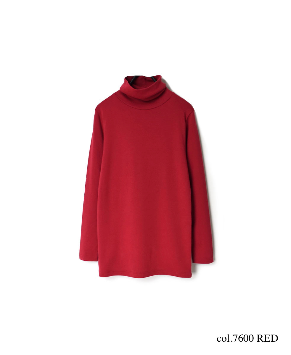 NMF1051 (Tシャツ) 1x1 RIB TURTLE-NECK L/SL T-SHIRT