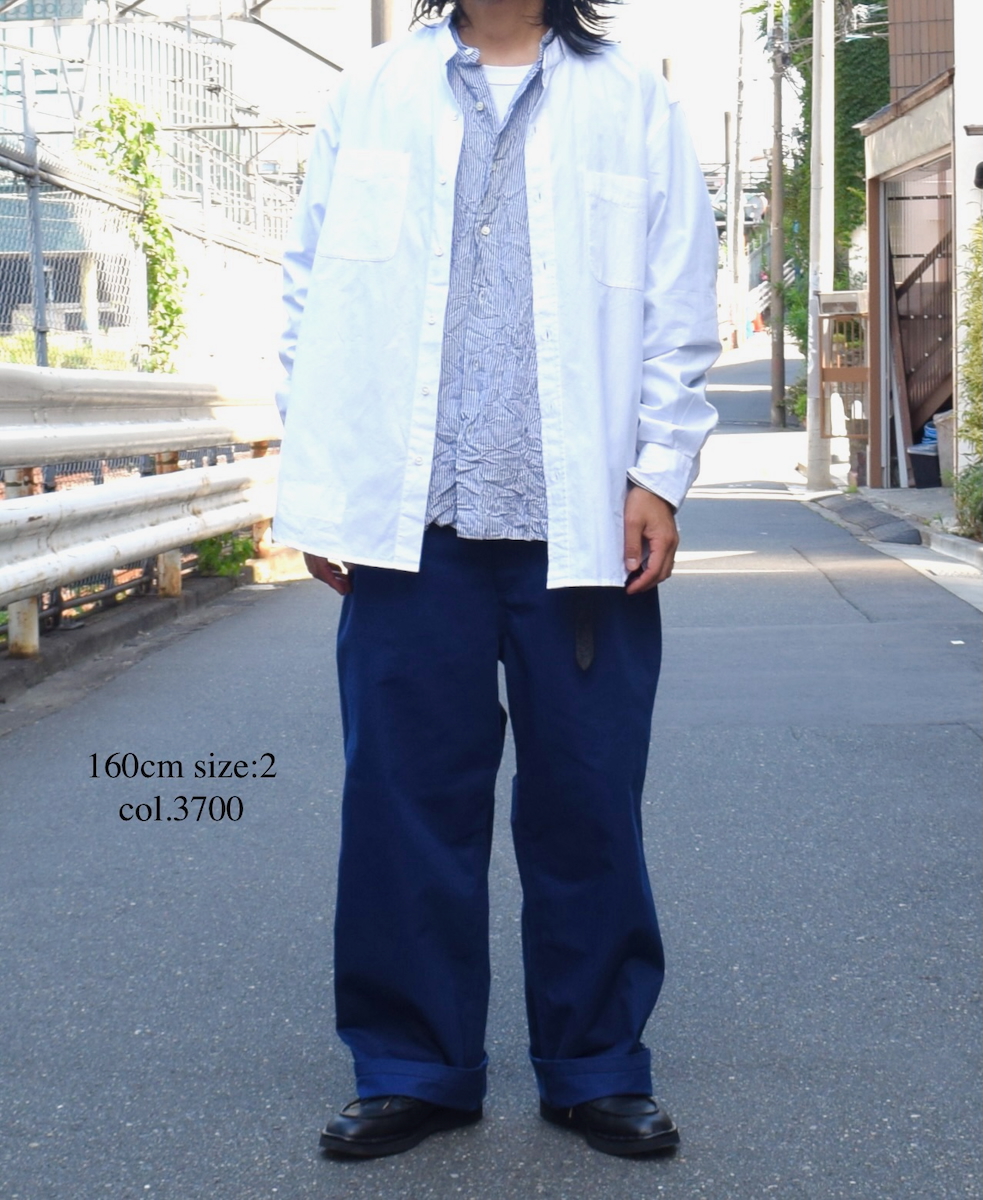 GNAM2551(パンツ) ORGANIC COTTON HERRINGBONE WORK PANTS