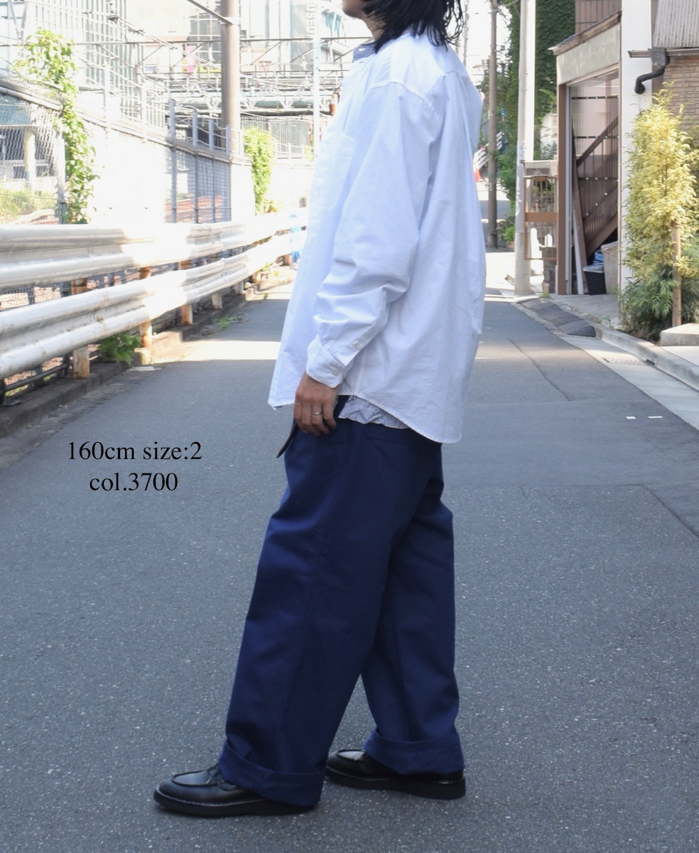 GNAM2551(パンツ) ORGANIC COTTON HERRINGBONE WORK PANTS