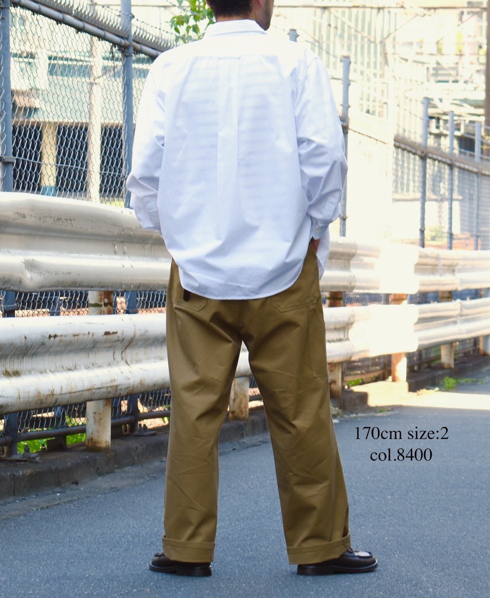 GNAM2551(パンツ) ORGANIC COTTON HERRINGBONE WORK PANTS