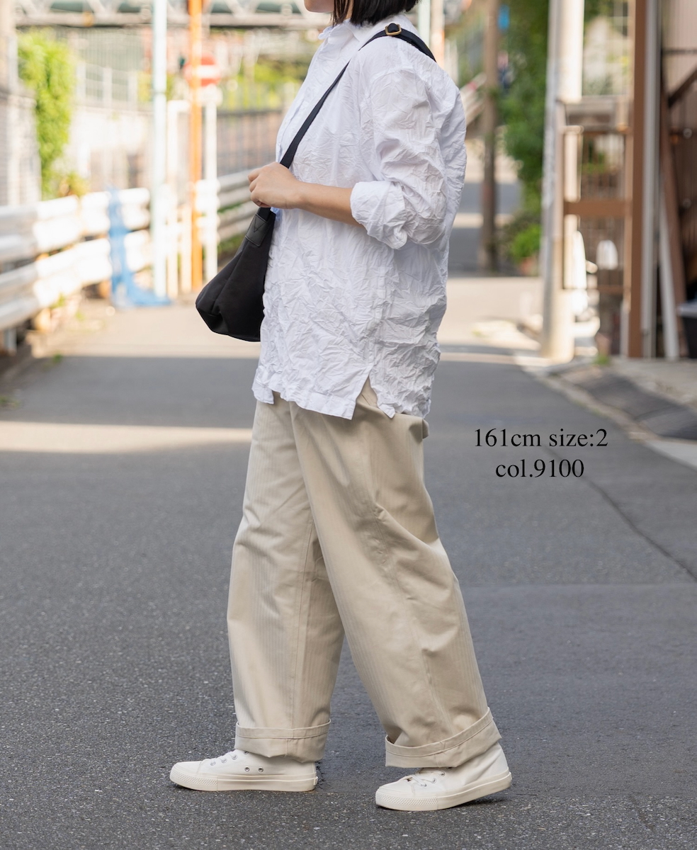 GNAM2551(パンツ) ORGANIC COTTON HERRINGBONE WORK PANTS