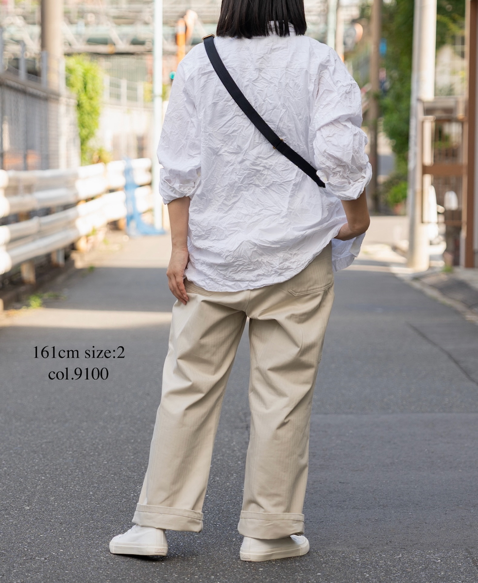 GNAM2551(パンツ) ORGANIC COTTON HERRINGBONE WORK PANTS
