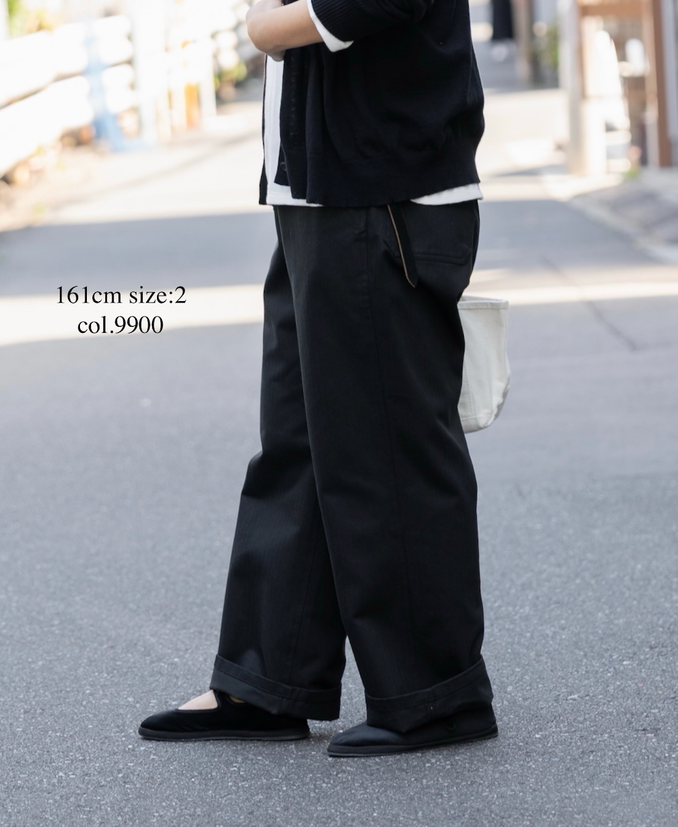 GNAM2551(パンツ) ORGANIC COTTON HERRINGBONE WORK PANTS