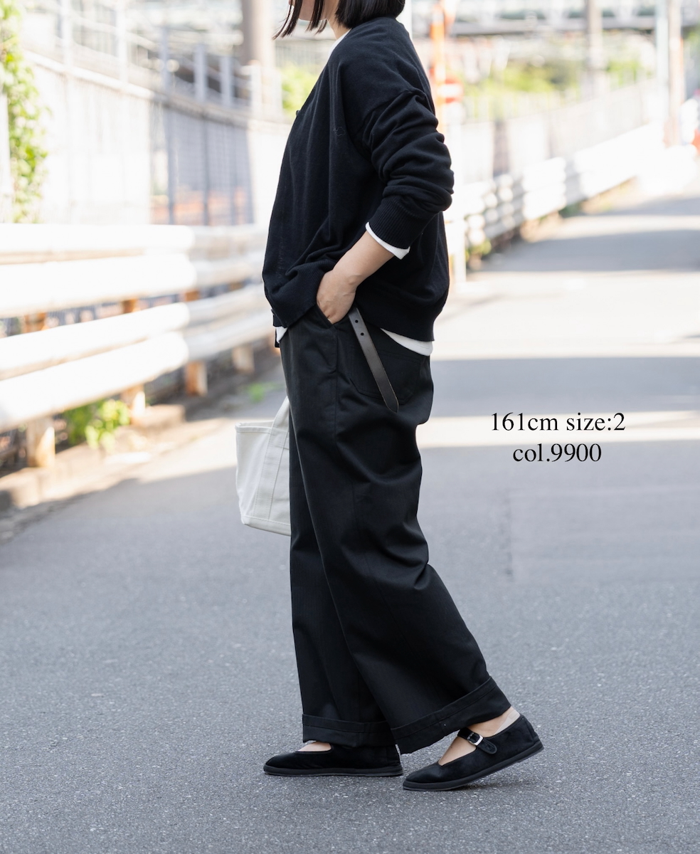 GNAM2551(パンツ) ORGANIC COTTON HERRINGBONE WORK PANTS