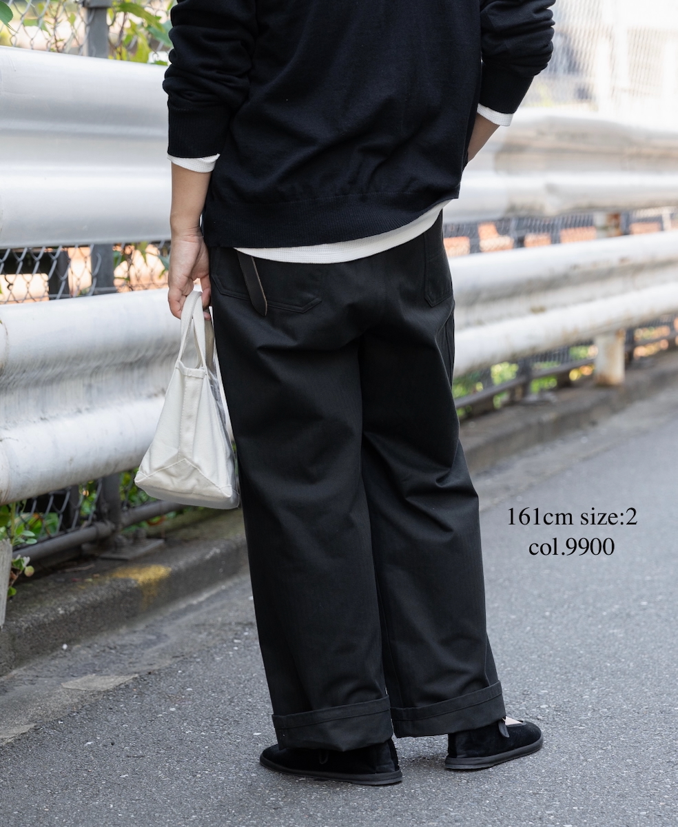 GNAM2551(パンツ) ORGANIC COTTON HERRINGBONE WORK PANTS