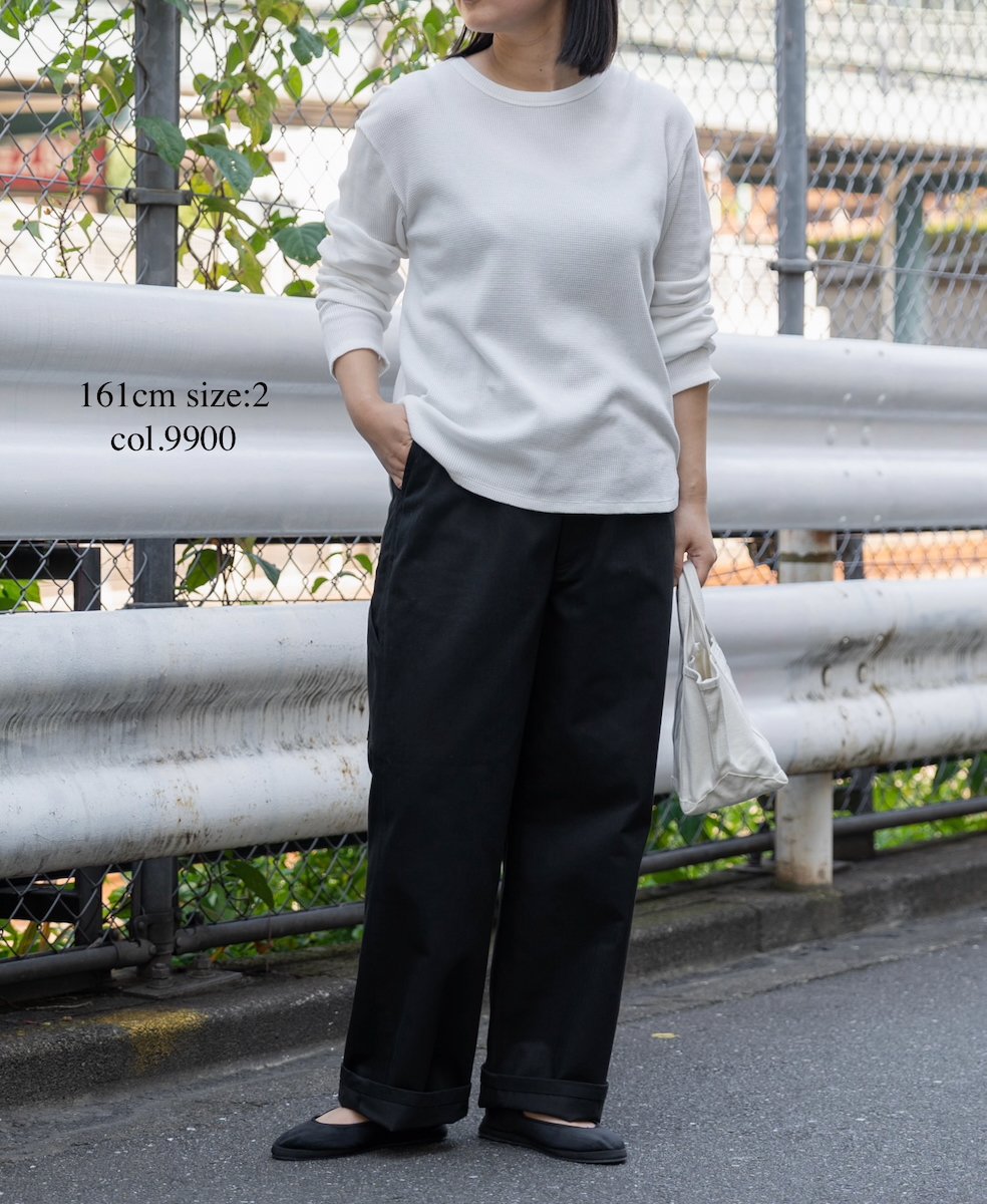 GNAM2551(パンツ) ORGANIC COTTON HERRINGBONE WORK PANTS