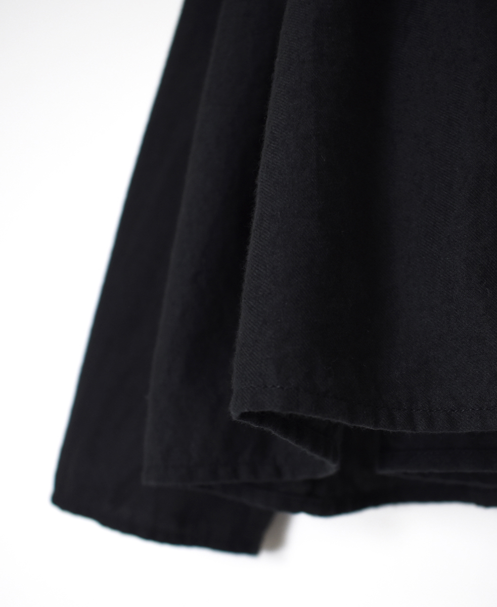 INMDS25701W(シャツ) TWILL COTTON KHADI PLAIN(WASH) FRILL CACHE COEUR