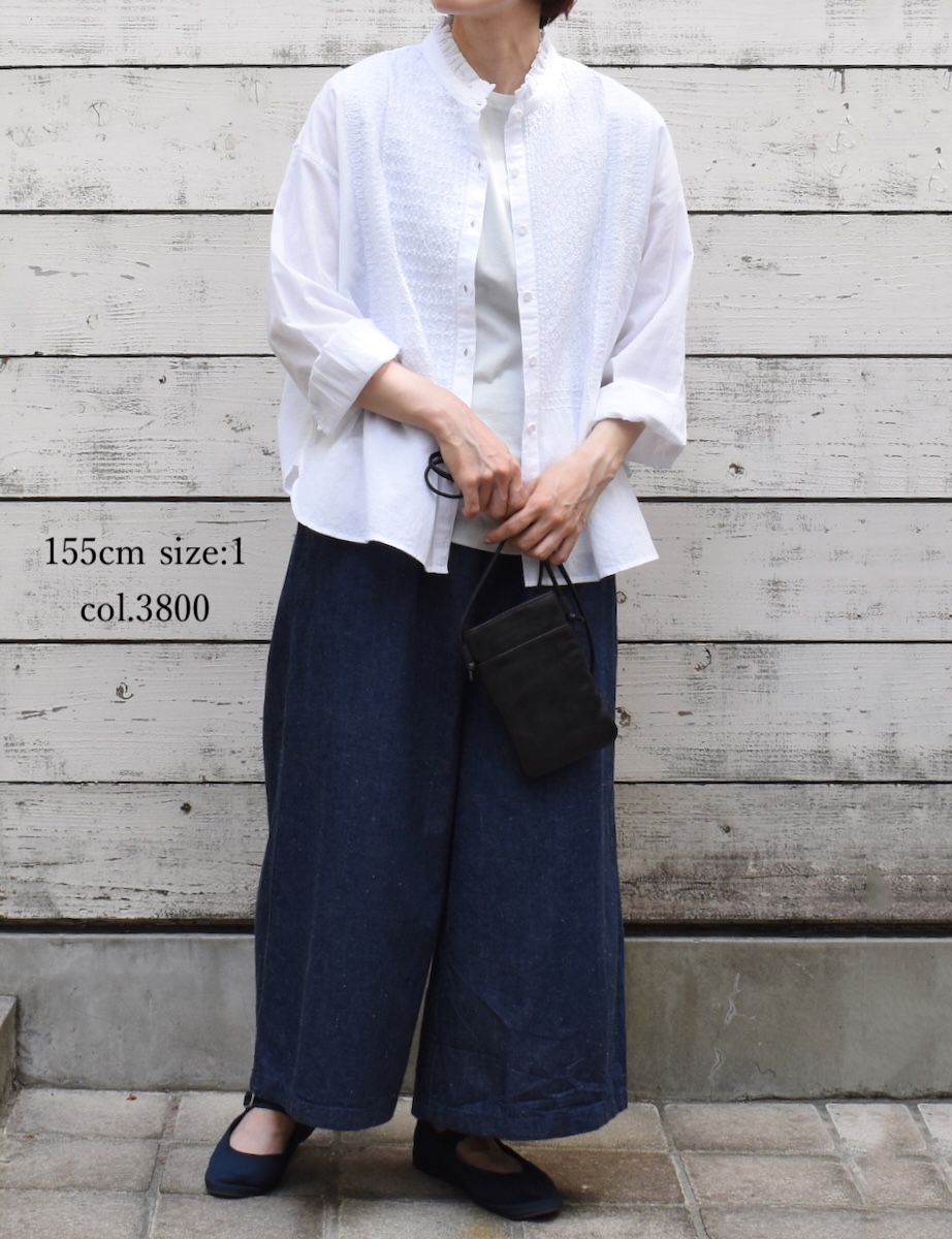 GNMDS2062OWD(パンツ) 9.5oz ONE WASH DENIM CULOTTES