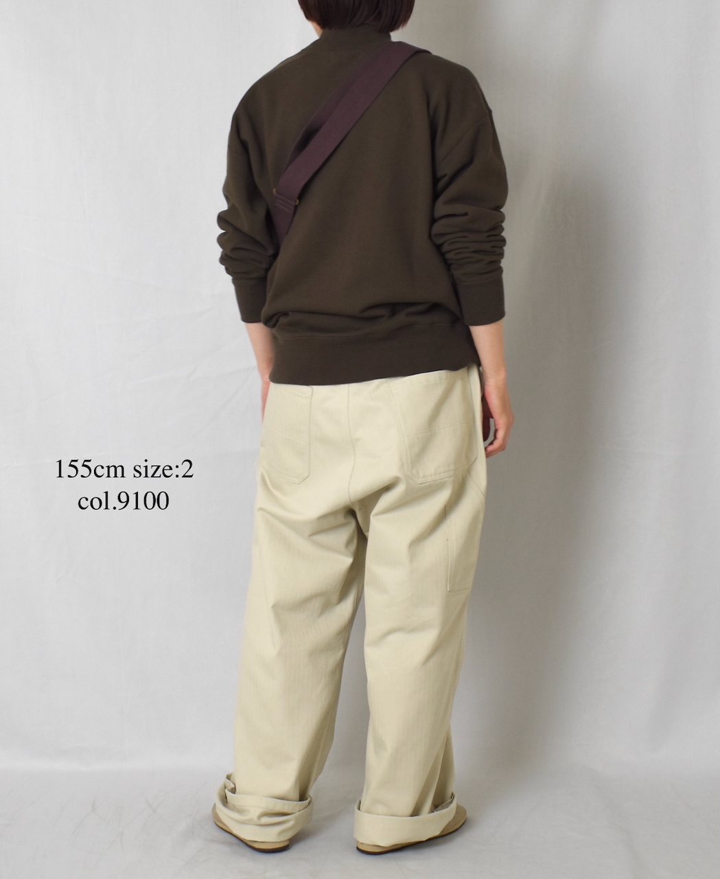 GNAM2551(パンツ) ORGANIC COTTON HERRINGBONE WORK PANTS