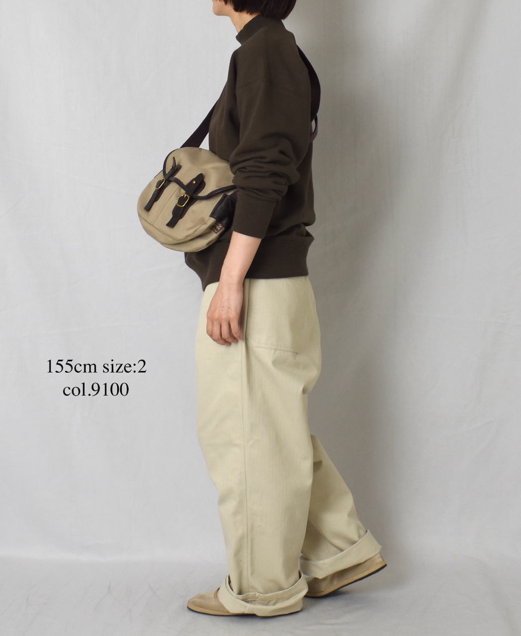 GNAM2551(パンツ) ORGANIC COTTON HERRINGBONE WORK PANTS