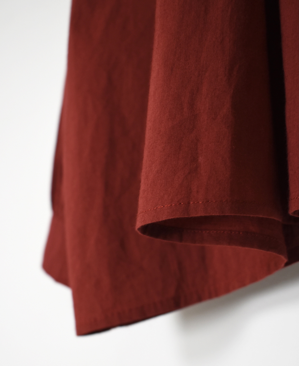 NSL25561(シャツ) 60s CAMBRIC PLAIN BANDED COLLAR PINTUCK SHIRT