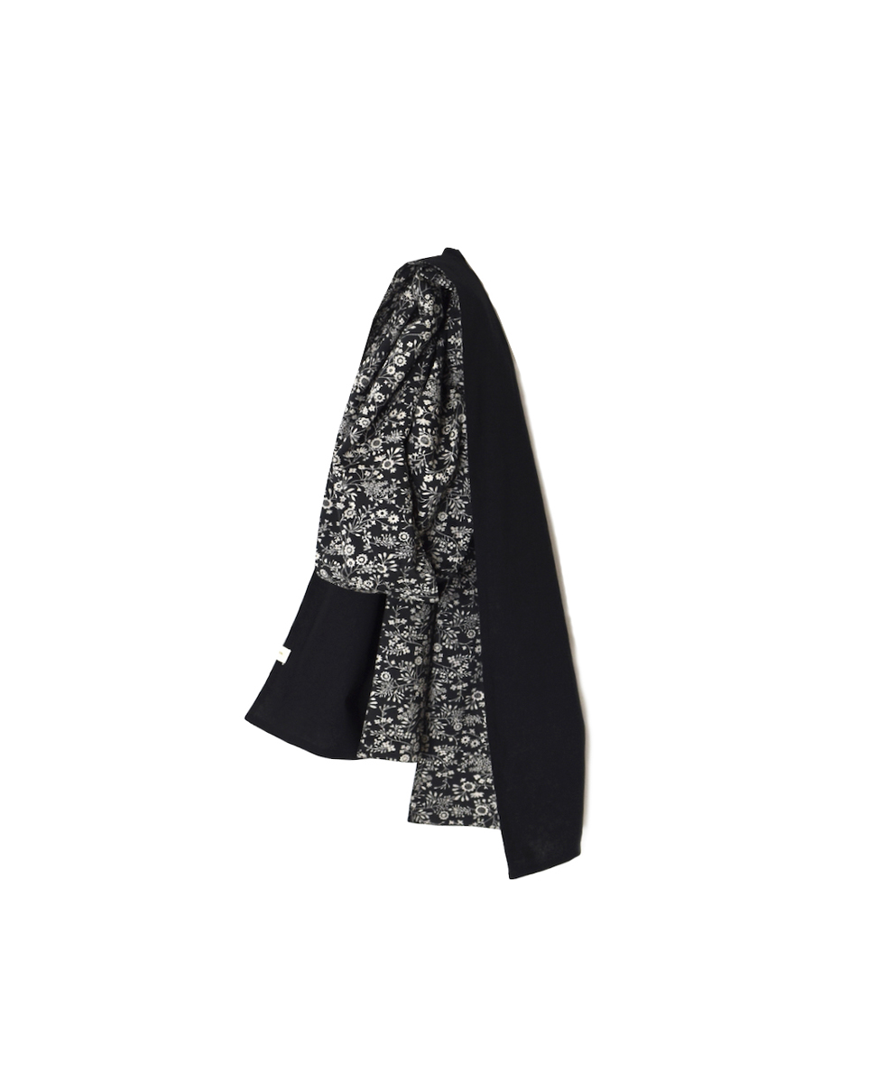 NSL25577(ストール) COTTON SLUB SMALL FLOWER PRINT STOLE