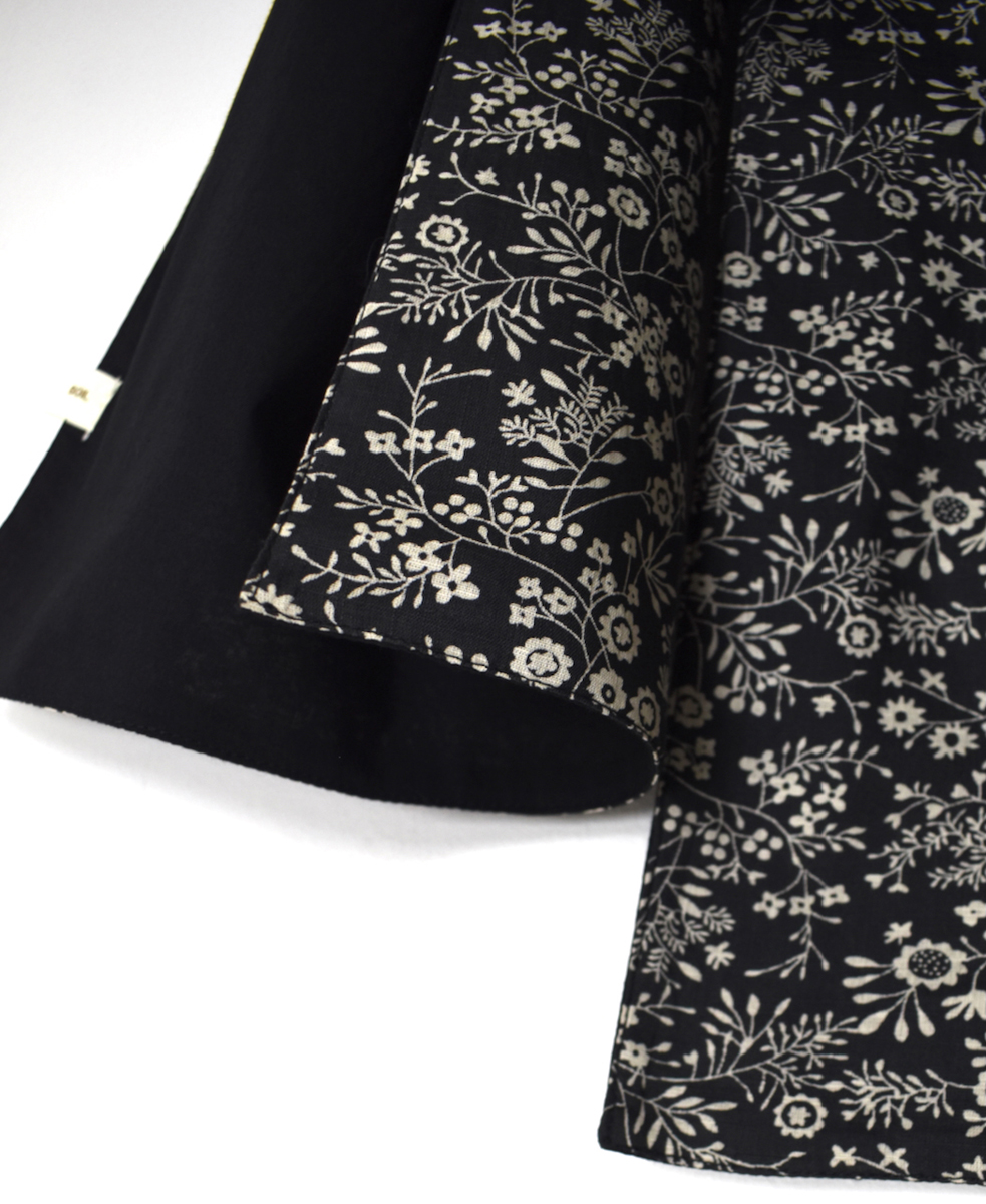 NSL25577(ストール) COTTON SLUB SMALL FLOWER PRINT STOLE