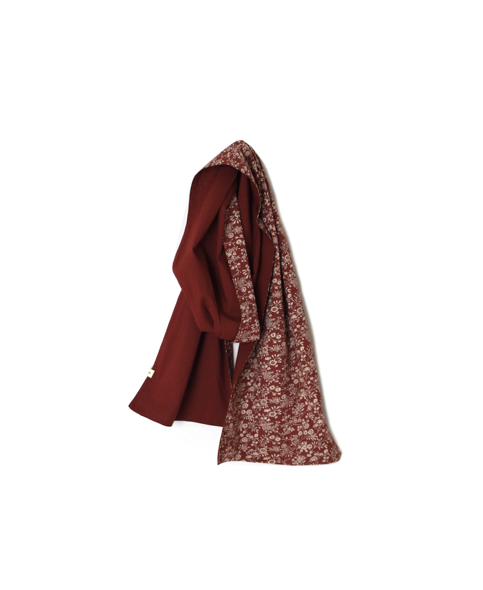 NSL25577(ストール) COTTON SLUB SMALL FLOWER PRINT STOLE