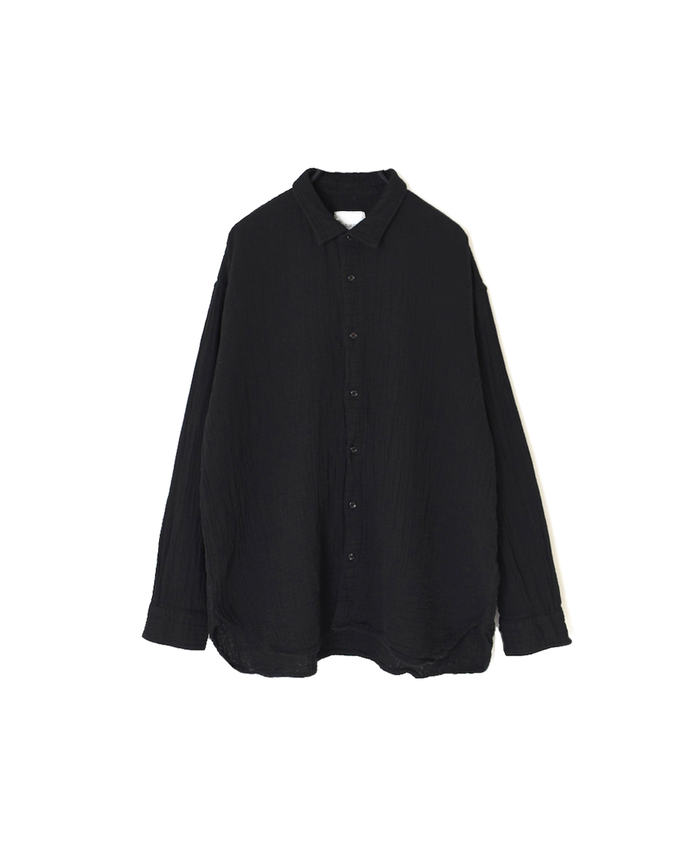 INAM2552GPD (シャツ) DOUBLE GAUZE PLAIN UTILITY REGULAR COLLAR SHIRTS