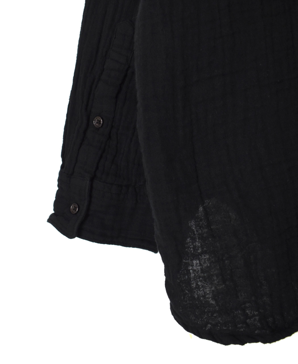 INAM2552GPD (シャツ) DOUBLE GAUZE PLAIN UTILITY REGULAR COLLAR SHIRTS