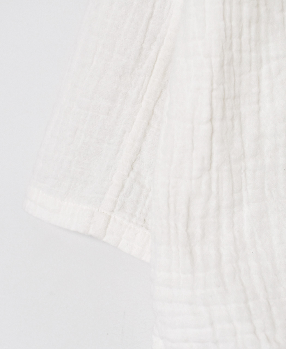 INAM2562GPD (シャツ) DOUBLE GAUZE PLAIN SKIPPER SHIRTS
