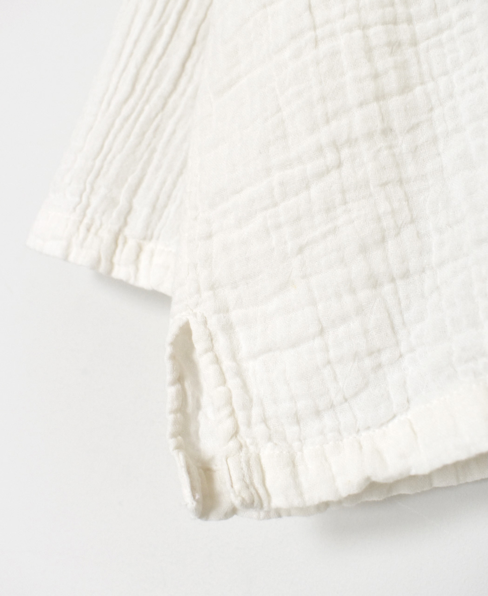 INAM2562GPD (シャツ) DOUBLE GAUZE PLAIN SKIPPER SHIRTS