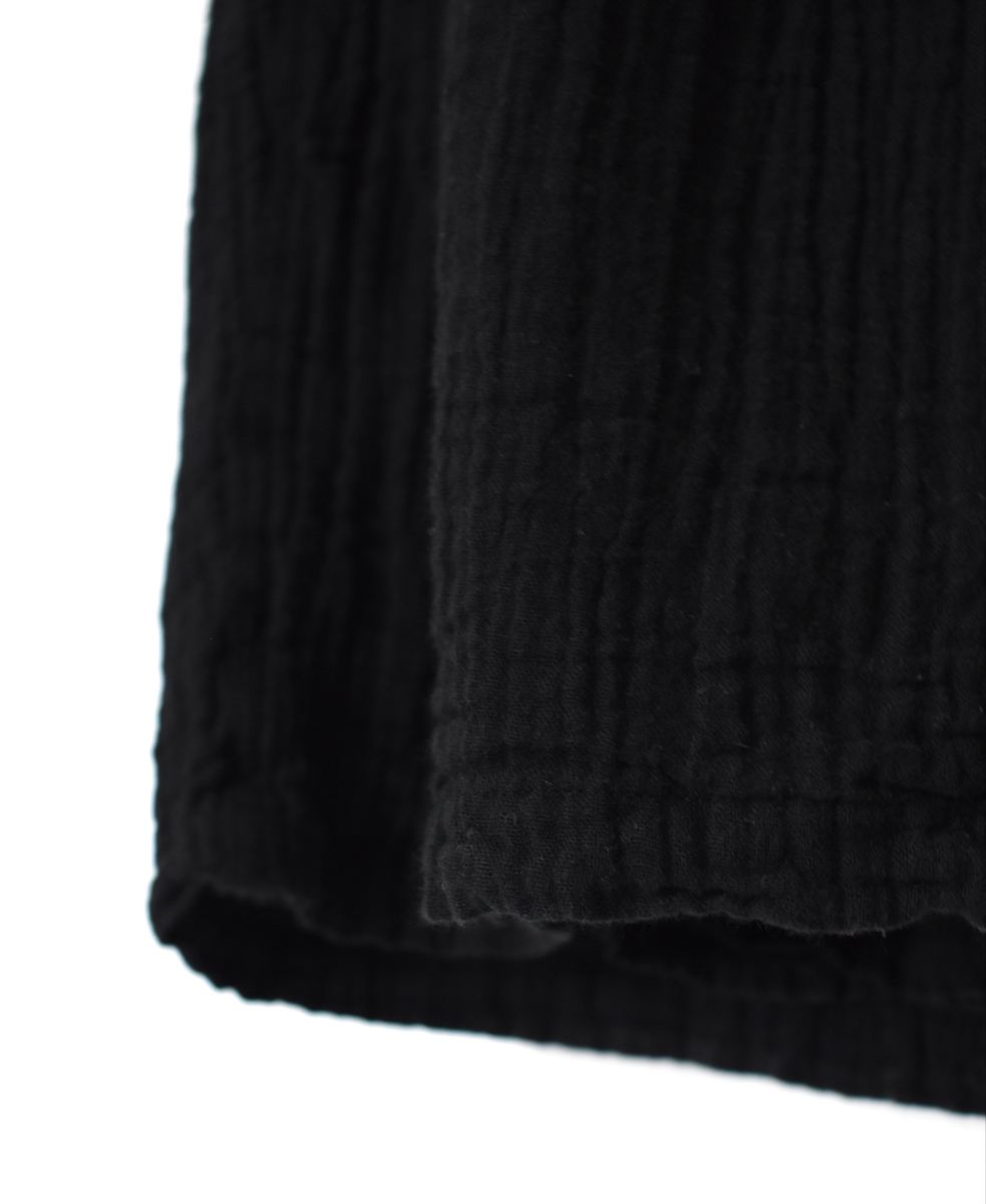 INAM2565GPD (パンツ) DOUBLE GAUZE PLAIN GATHERED EASY PANTS WITH LINING