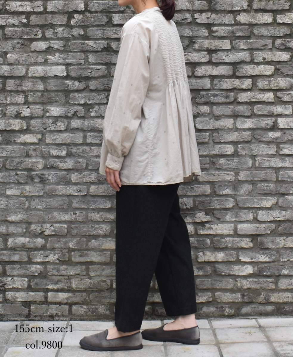 GNMDS2101WF (パンツ) WOOL FLANNEL EASY TAPERED PANTS
