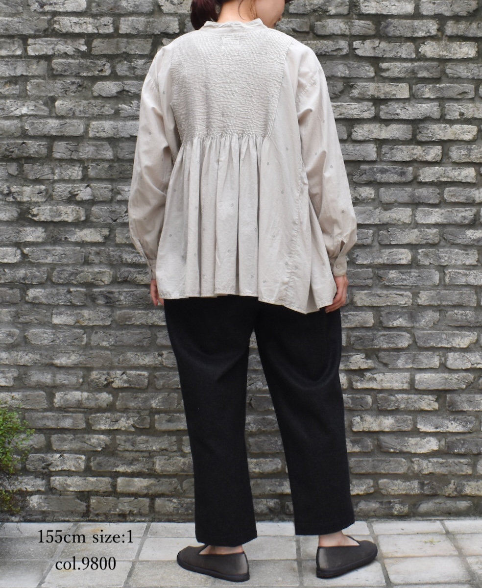 GNMDS2101WF (パンツ) WOOL FLANNEL EASY TAPERED PANTS