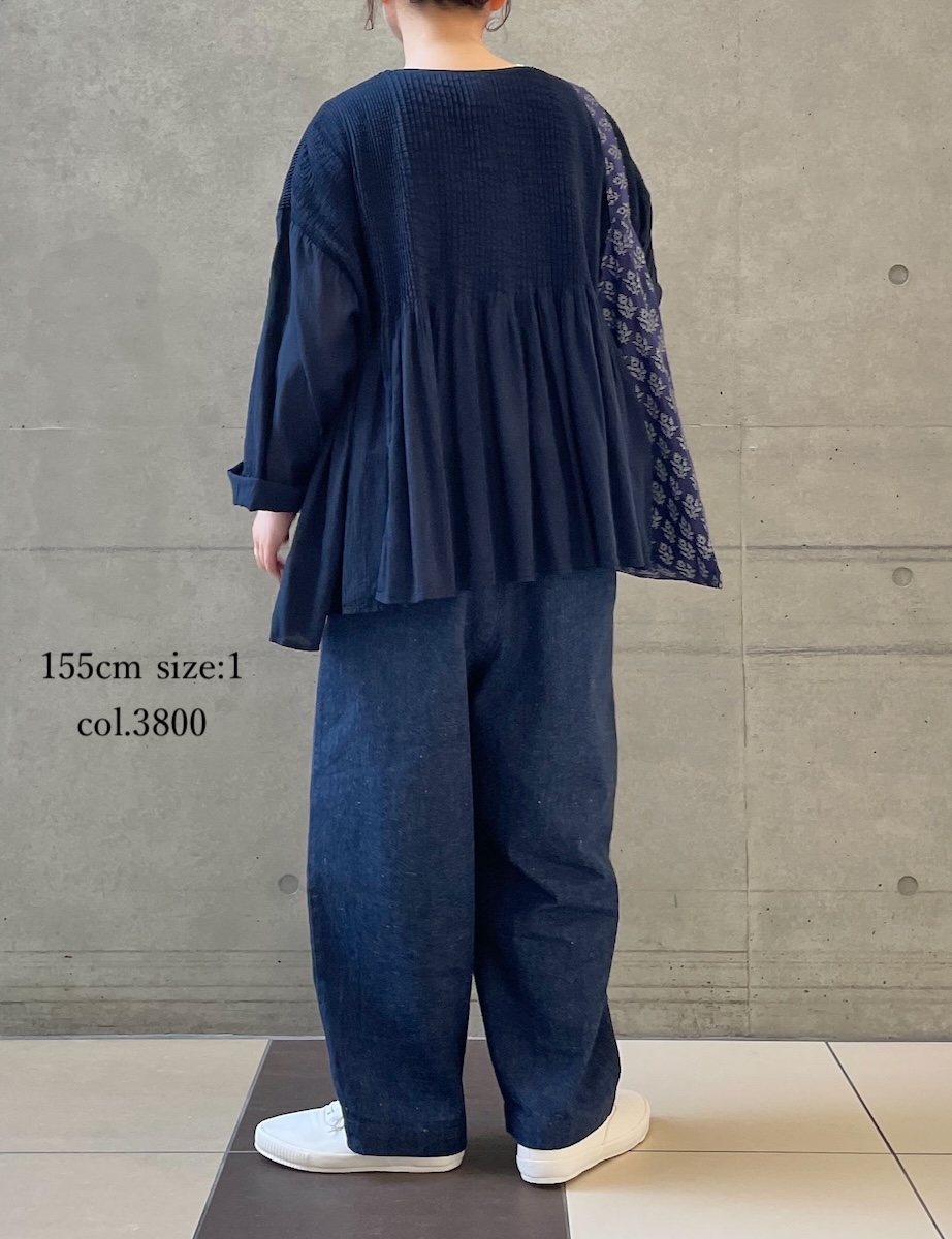 GNMDS2501OWD(パンツ) 9.5oz ONE WASH DENIM 2TUCK TAPERED EASY PANTS