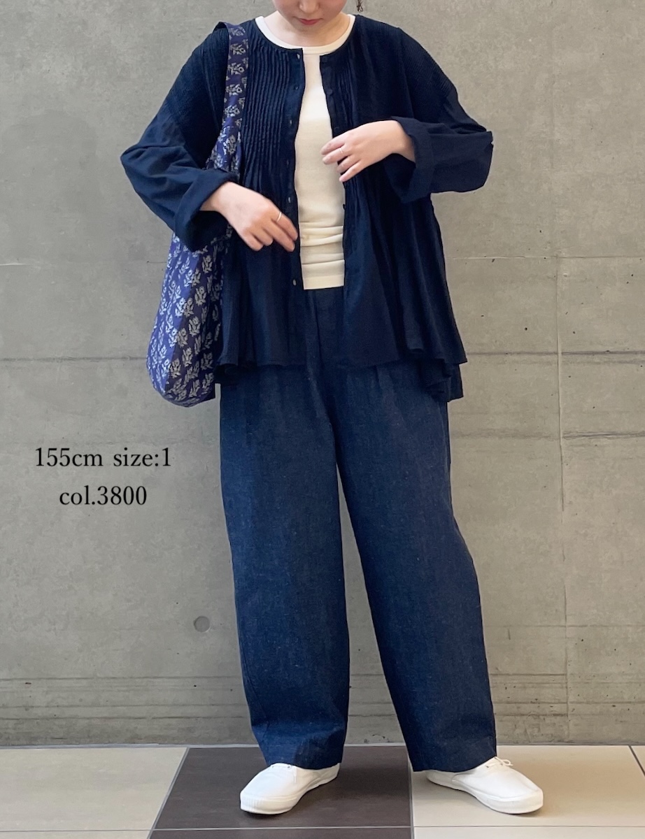 GNMDS2501OWD(パンツ) 9.5oz ONE WASH DENIM 2TUCK TAPERED EASY PANTS