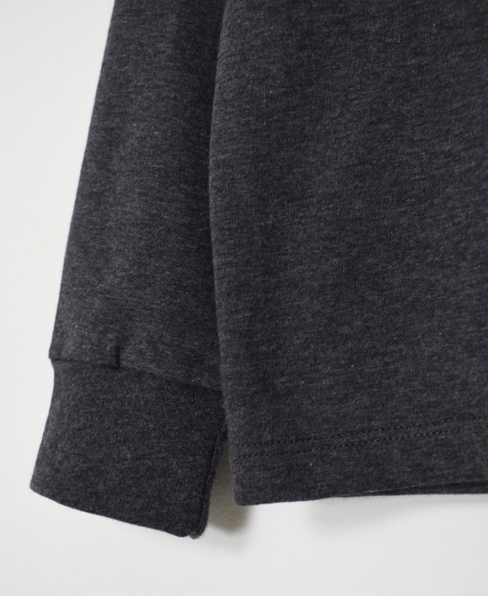 NFA2351P45(Tシャツ) "A TOUT"COTTON JERSEY CREW NECK OVERSIZE L/SL T WITH CUFF